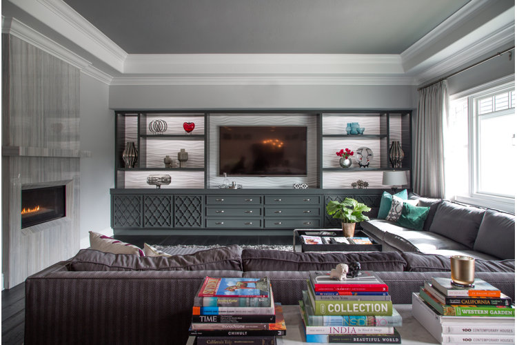 How to Decorate the Wall Behind Your TV Stand Wayfair